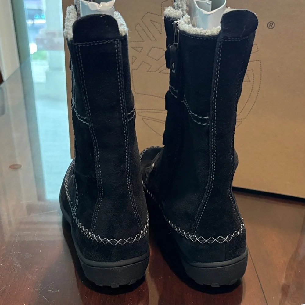 Timberland Oslo Express Waterproof Black Suede Winter Boots